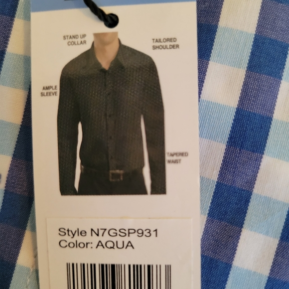 NWT Mens Nick Graham Everywhere Stretch Modern Fit Button Down - Picture 4 of 10